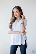 Load image into Gallery viewer, Plentiful Pebbles - Pink bracelet 526

