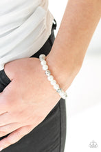 Load image into Gallery viewer, Poised For Perfection - White bracelet F100
