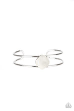 Load image into Gallery viewer, Turn Up The Glow - White cuff BRACELET E097
