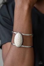 Load image into Gallery viewer, Desert Empress  - White cuff bracelet C014
