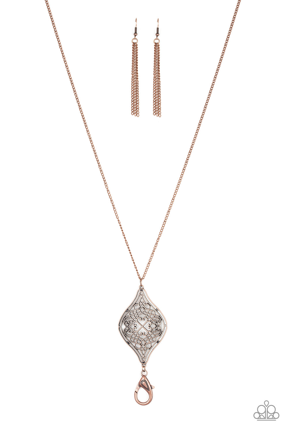 Totally Worth The TASSEL - Copper necklace (lanyard) 1981