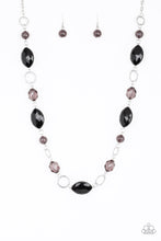 Load image into Gallery viewer, Shimmer Simmer - Black necklace 871
