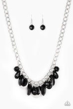 Load image into Gallery viewer, Treasure Shore - Black Necklace D069
