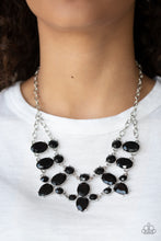 Load image into Gallery viewer, Goddess Glow - black necklace B027
