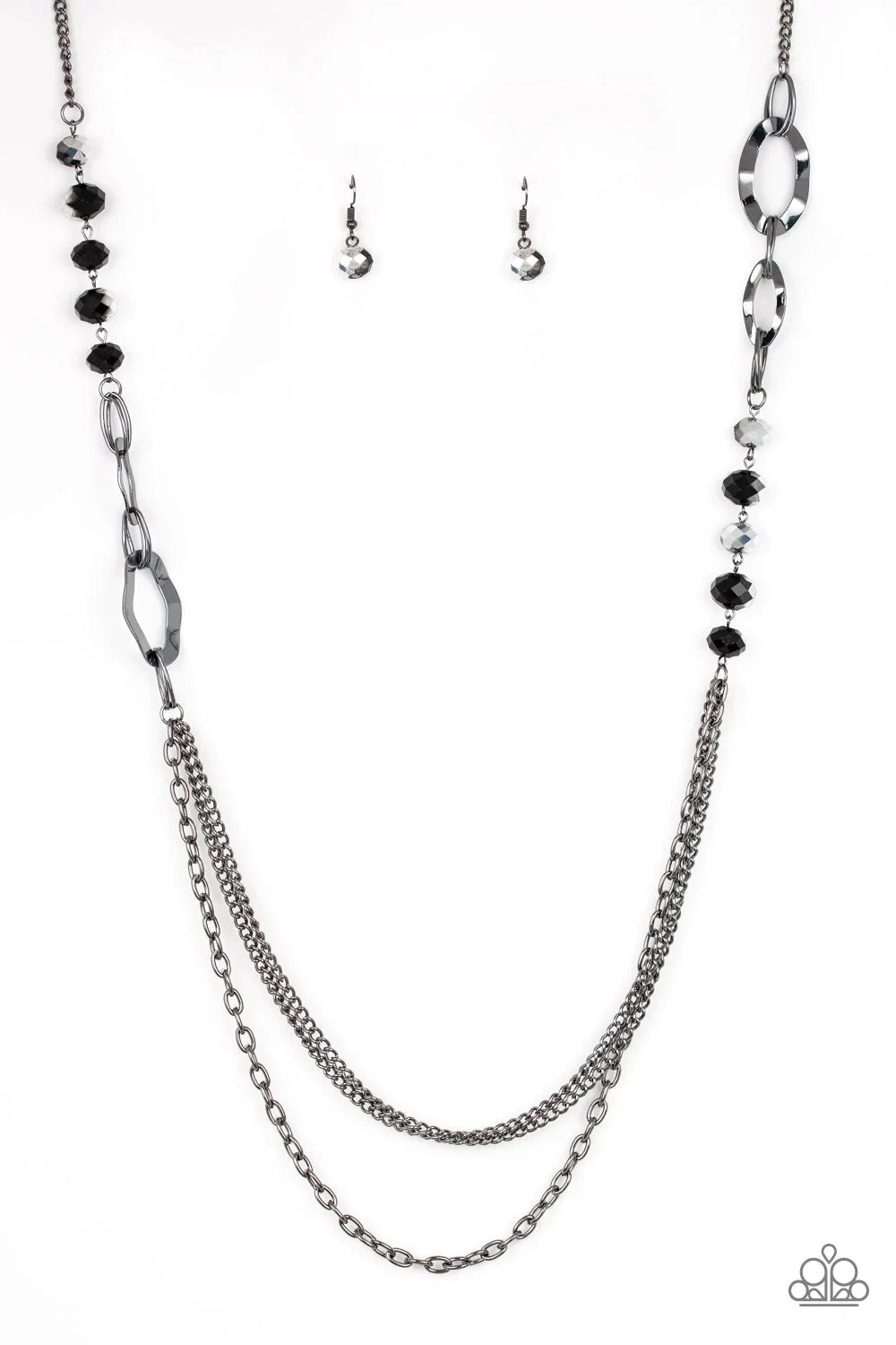 Modern Girl Glam - Black necklace 1915