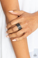 Load image into Gallery viewer, Rough Around The Edges - Black ring F026

