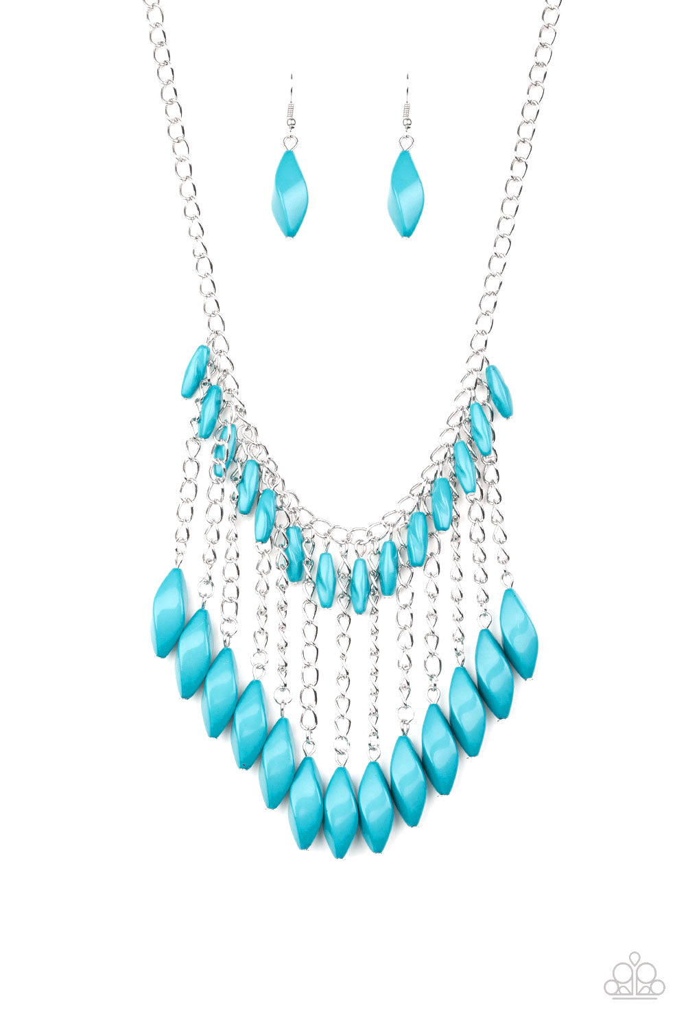 Venturous Vibes - blue necklace 583