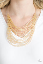 Load image into Gallery viewer, Catwalk Queen - Gold necklace B086
