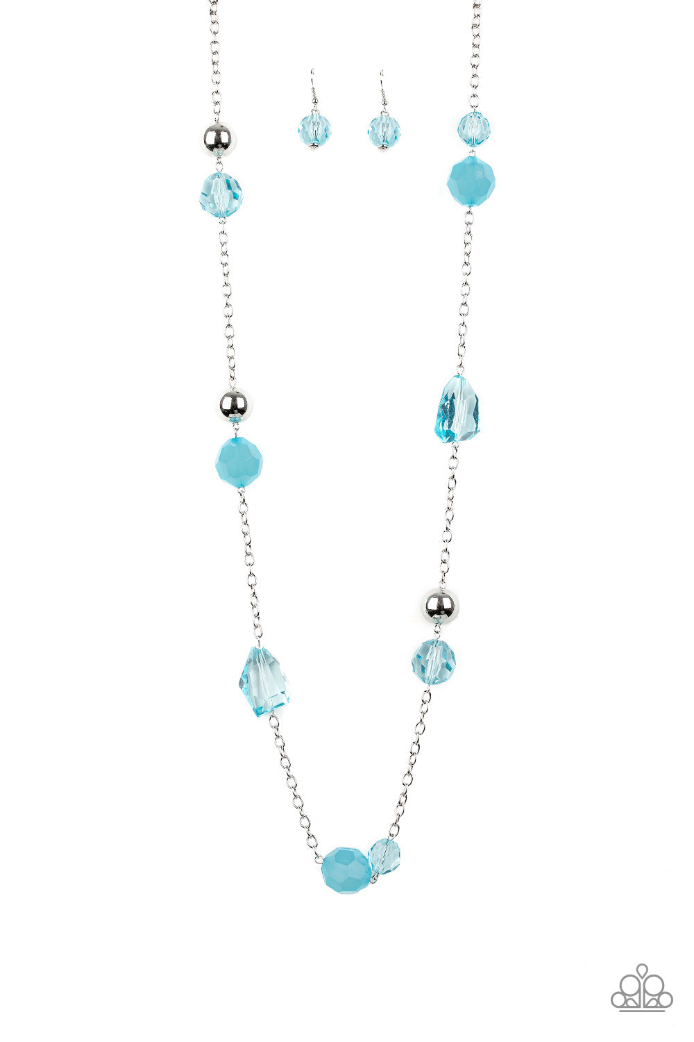 Royal Roller - blue necklace 588