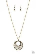 Load image into Gallery viewer, Urban Illumination - brass necklace 516
