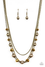 Load image into Gallery viewer, Tour de Demure - Brass Necklace 910

