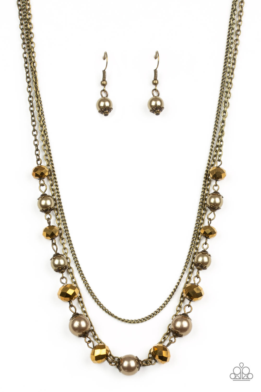 Tour de Demure - Brass Necklace 910