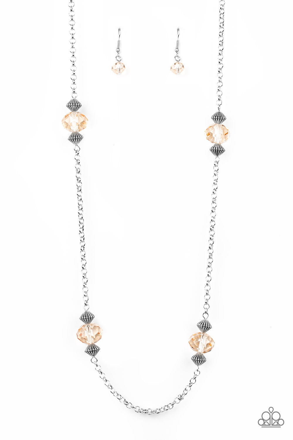 Season of Sparkle - Brown necklace 851