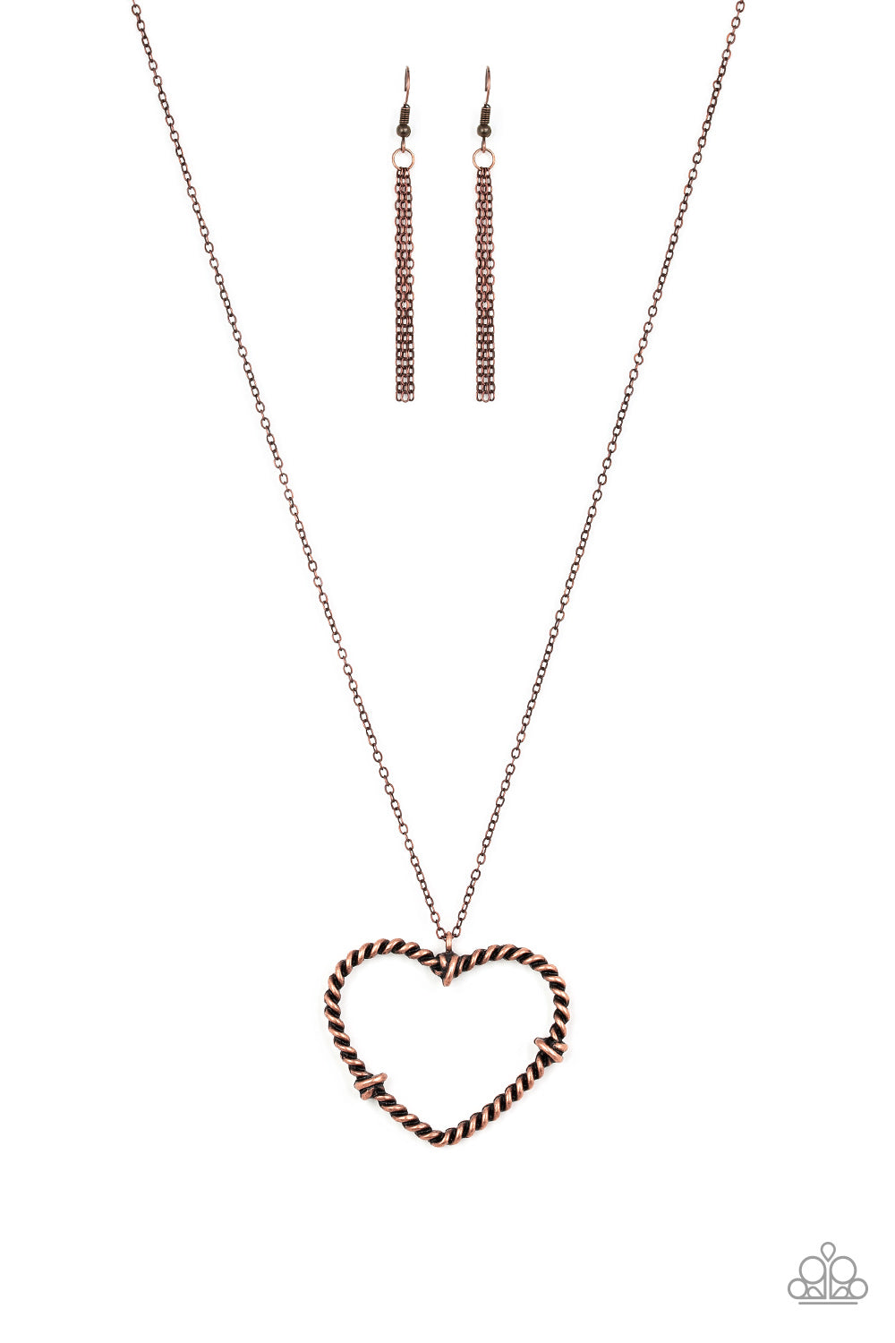 Straight From The Heart - Copper necklace 1886