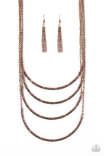 Load image into Gallery viewer, It Will Be Over MOON - Copper necklace 1534
