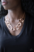 Load image into Gallery viewer, Capital Contour - copper necklace 781
