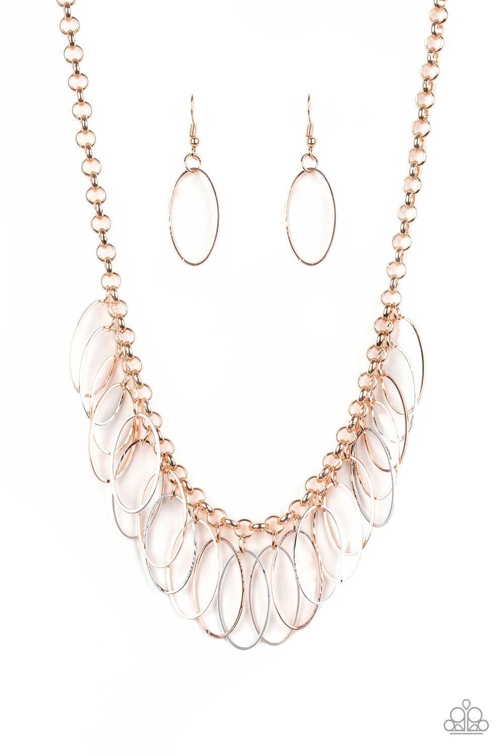 Fringe Finale - multi necklace 708