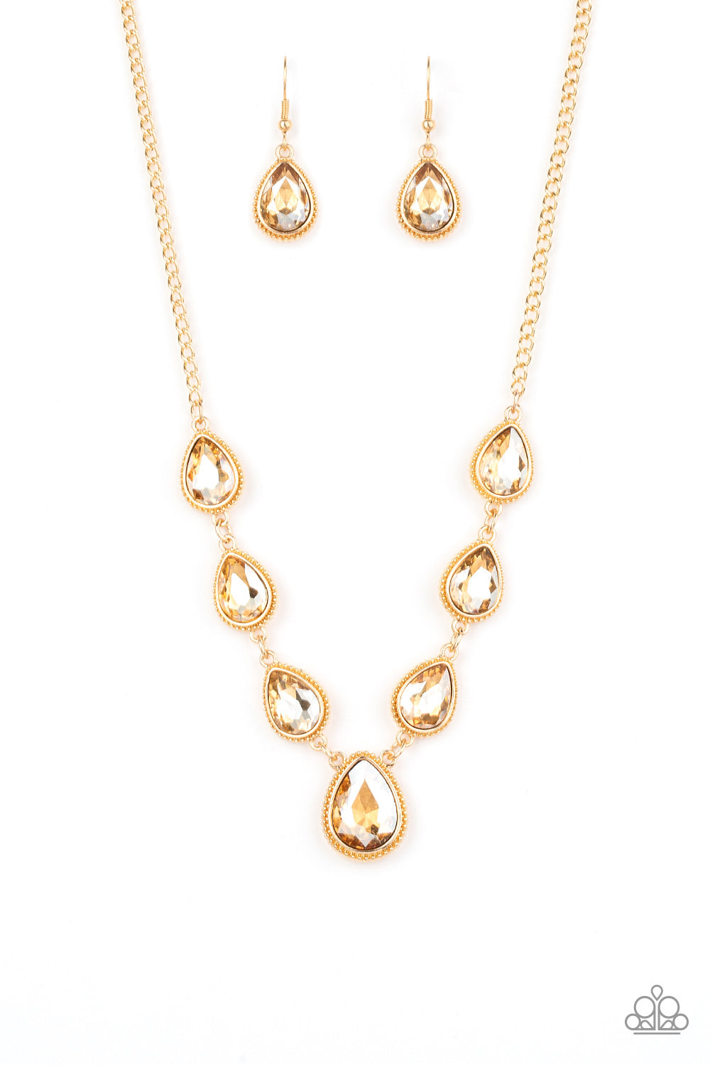 Socialite Social - gold necklace 503