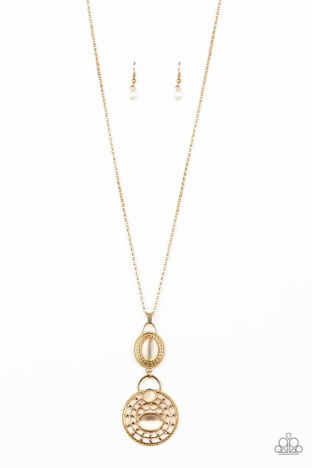 Hook, VINE, and Sinker - Gold necklace 2148