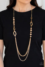 Load image into Gallery viewer, Modern Girl Glam - gold necklace 514
