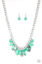 Load image into Gallery viewer, Treasure Shore - green necklace 711
