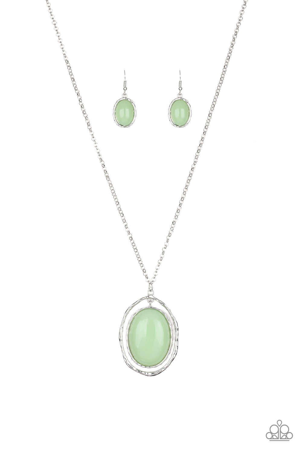 Harbor Harmony - Green necklace 584