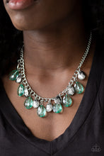 Load image into Gallery viewer, No Tears Left To Cry - green necklace 745
