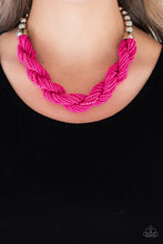 Load image into Gallery viewer, Savannah Surfin&#39; - pink necklace B089
