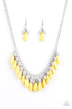 Load image into Gallery viewer, Bead Binge - Yellow necklace 523

