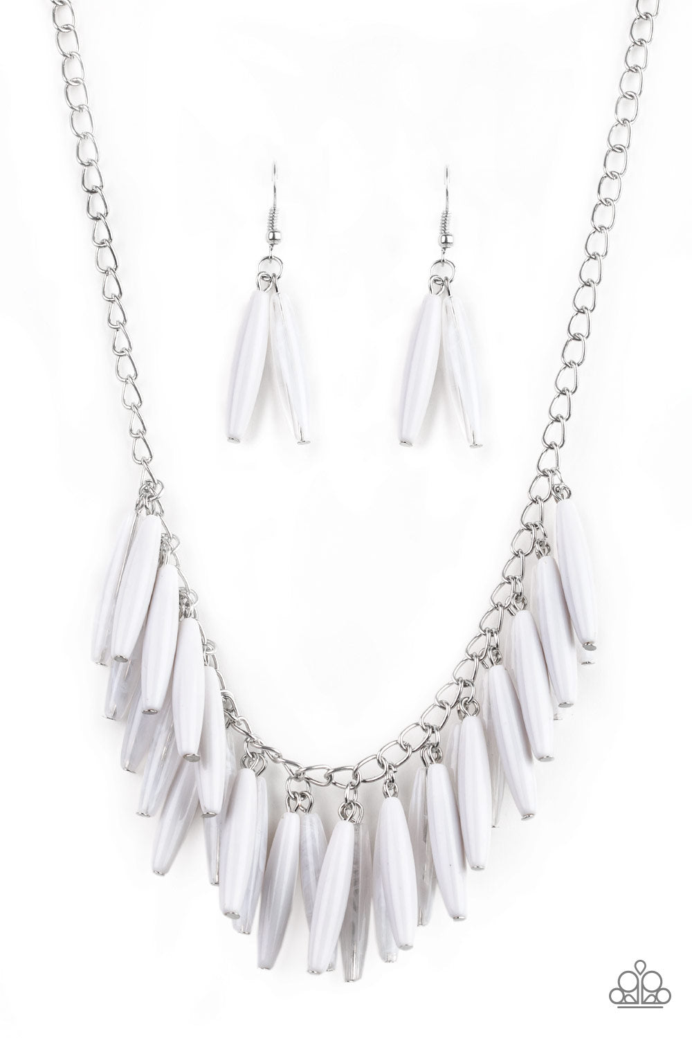 Full Of Flavor - White necklace 508