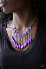 Load image into Gallery viewer, Venturous Vibes - Purple necklace B094
