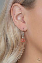Load image into Gallery viewer, Crystal Cascade - Orange necklace 665
