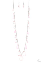 Load image into Gallery viewer, GLOW And Steady Wins The Race - Pink necklace 698
