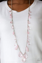 Load image into Gallery viewer, GLOW And Steady Wins The Race - Pink necklace 698
