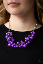 Load image into Gallery viewer, Walk This BROADWAY - Purple necklace 1712
