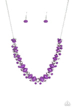 Load image into Gallery viewer, BRAGs To Riches - Purple necklace 702
