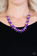 Load image into Gallery viewer, BRAGs To Riches - Purple necklace 702
