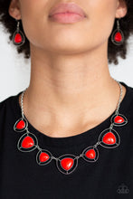 Load image into Gallery viewer, Make A Point - Red necklace B094
