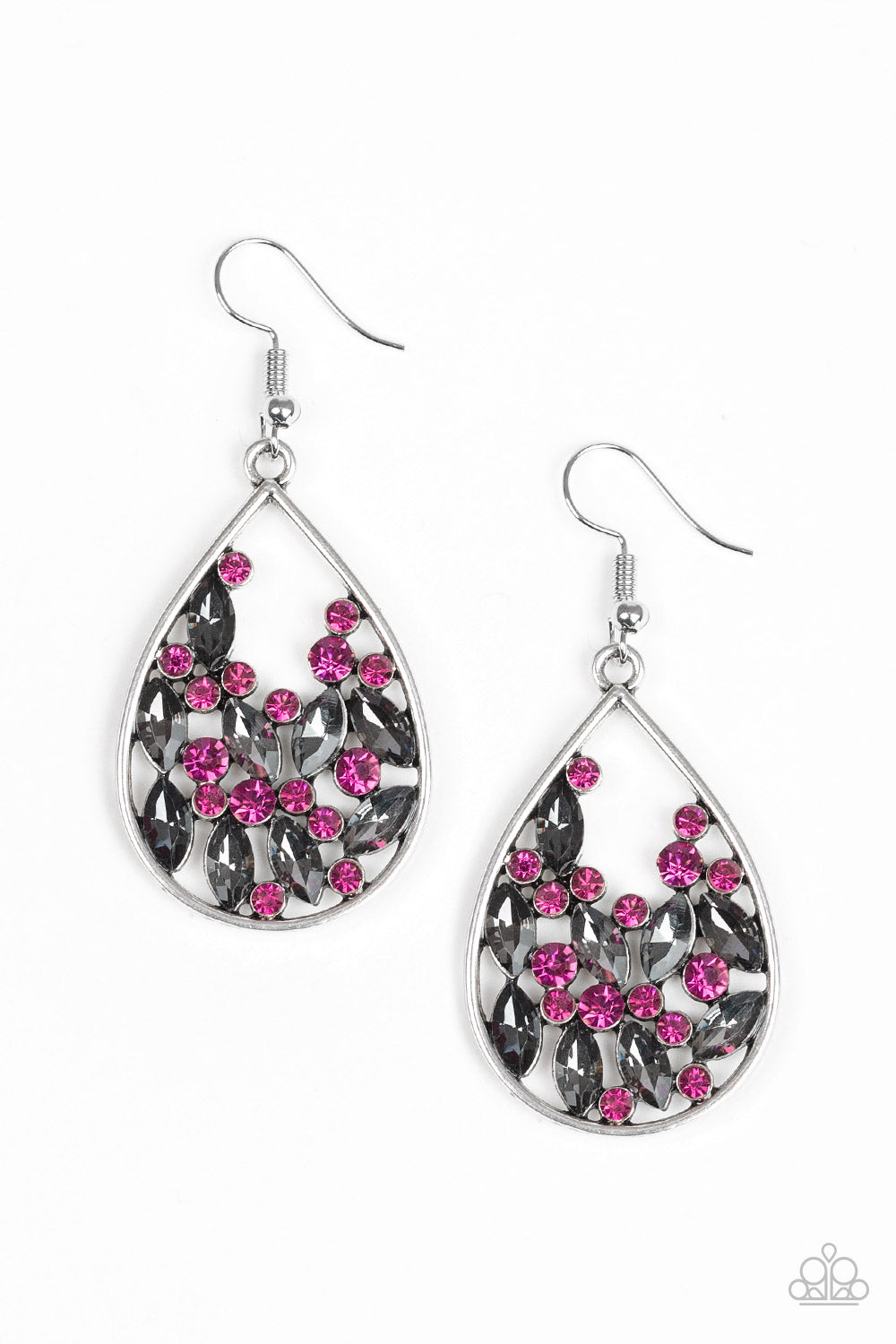 Cash or Crystal? - Pink earring 599