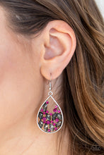 Load image into Gallery viewer, Cash or Crystal? - Pink earring 599
