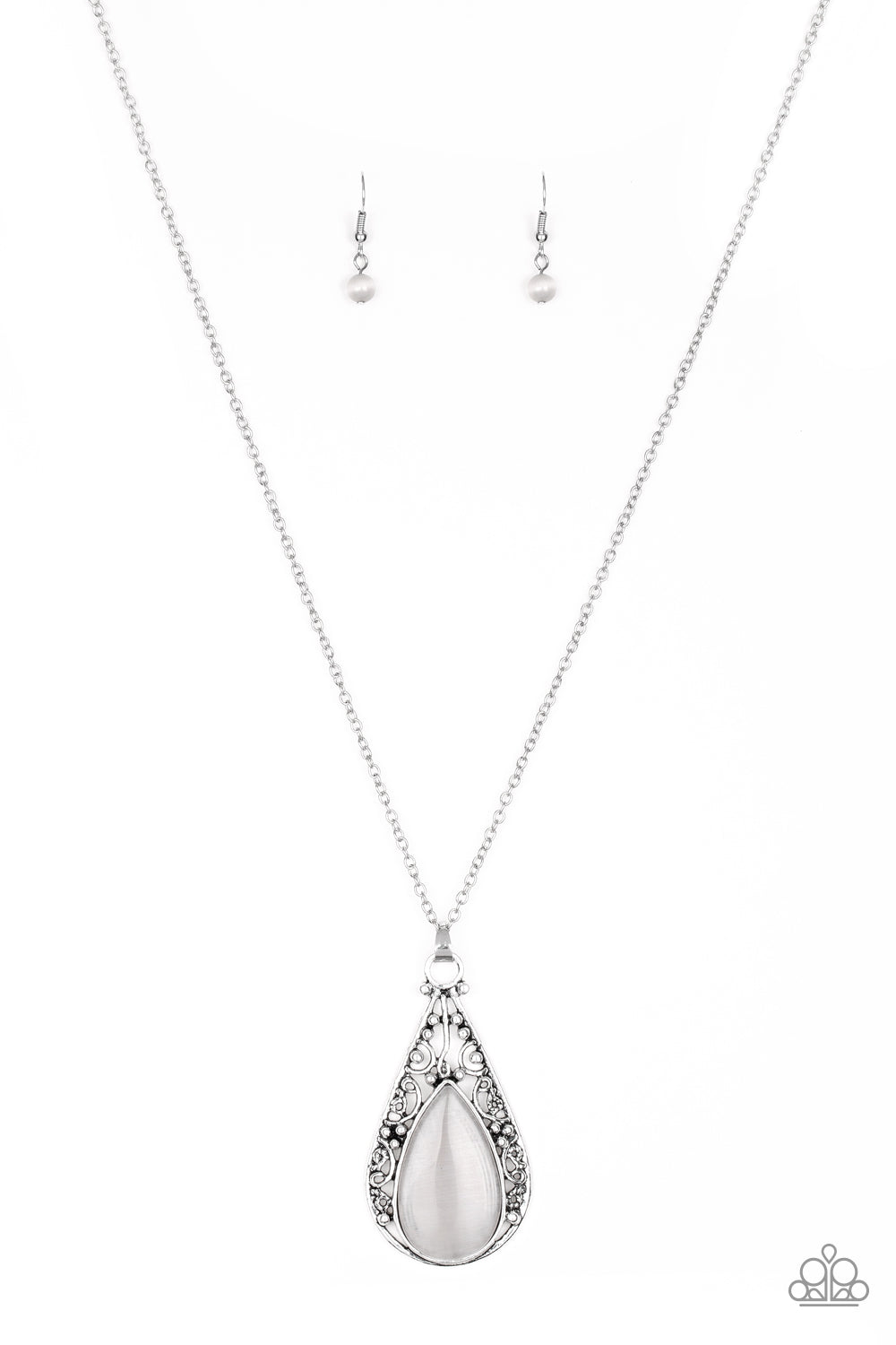 Enchanted Eden - Silver necklace 674