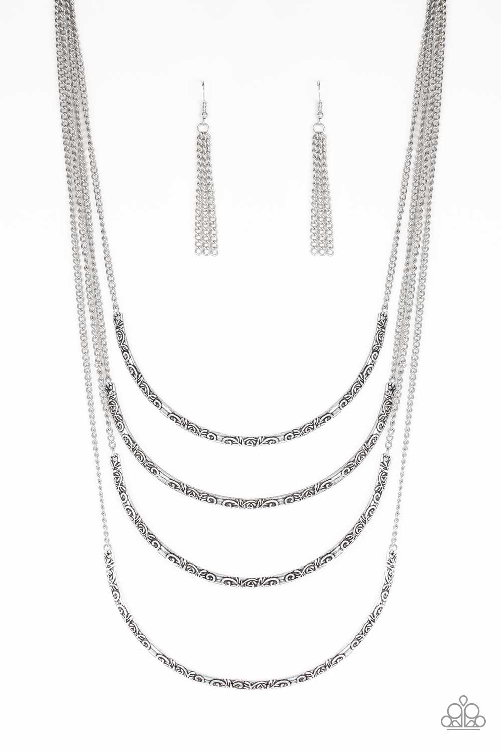 It Will Be Over MOON - Silver necklace 2160