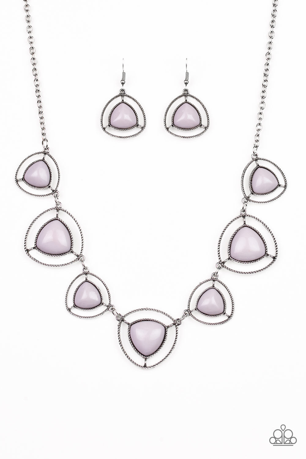 Make A Point - Silver necklace B094