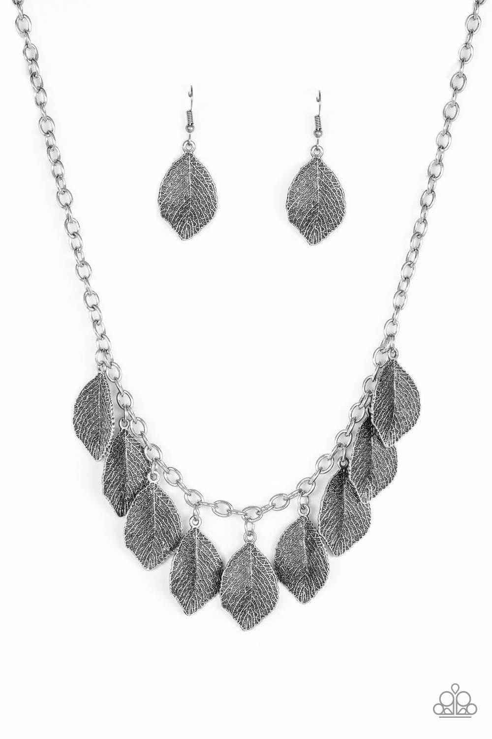 A True Be-LEAF-er - silver necklace 779