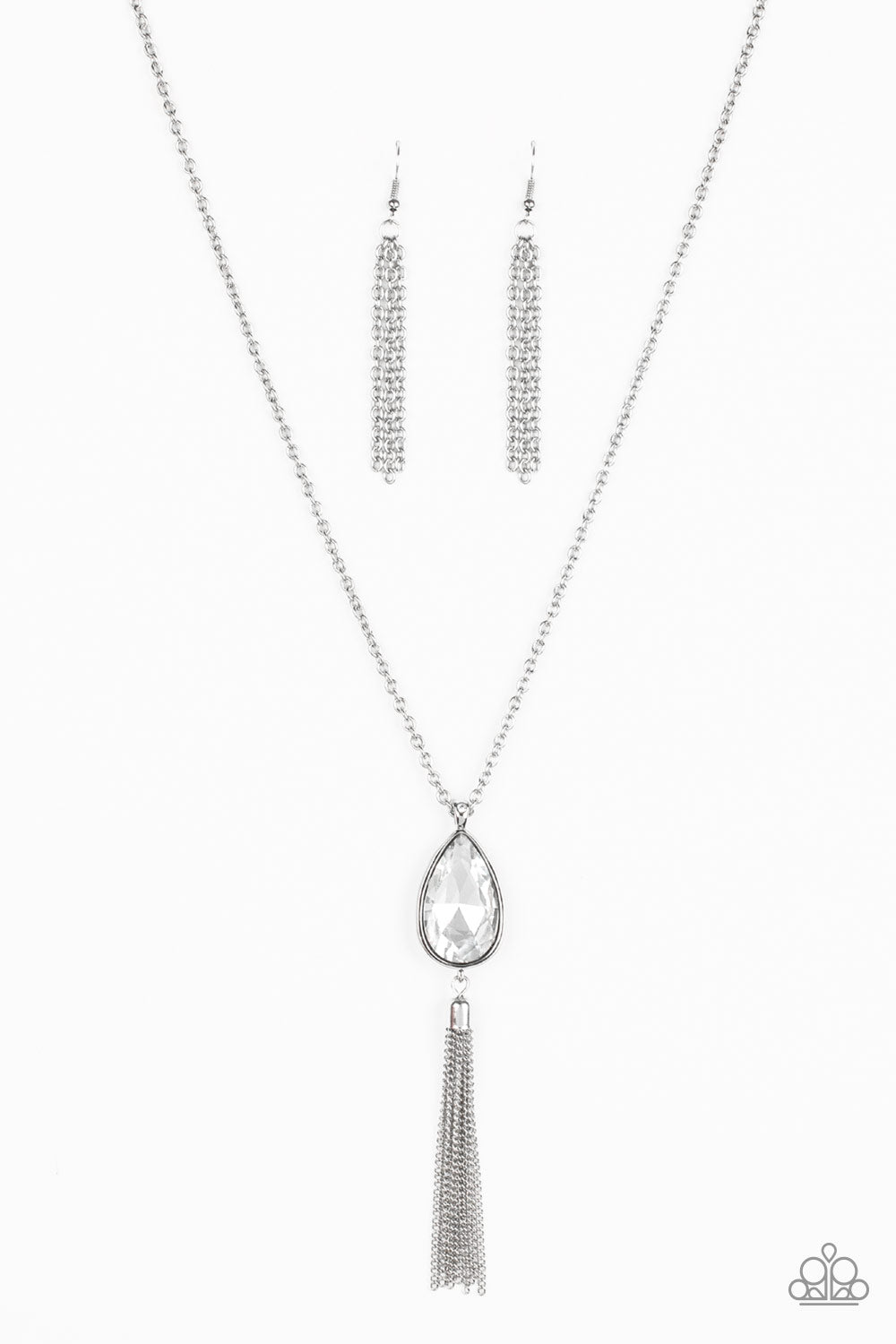 Elite Shine - White necklace 1920