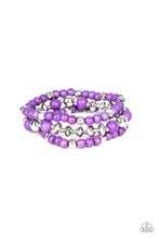 Load image into Gallery viewer, Mountain Artist - Purple bracelet 2099
