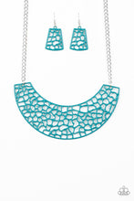 Load image into Gallery viewer, Powerful Prowl - Blue necklace C010
