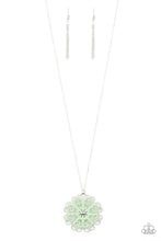 Load image into Gallery viewer, Spin Your PINWHEELS - green necklace 687
