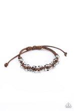Load image into Gallery viewer, Joy Riding - Brown urban necklace plus matching bracelet Ride The Rails - Brown 1866
