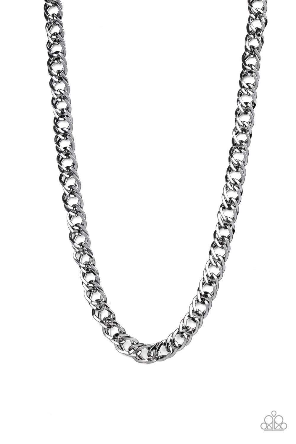 Undefeated - Black urban necklace 1637